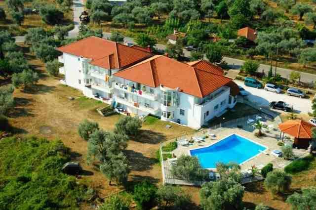 Achillion Hotel Skala Potamia  Esterno foto