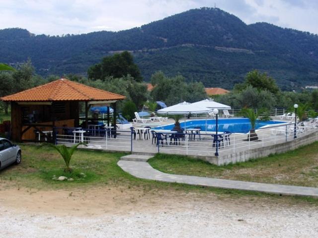Achillion Hotel Skala Potamia  Esterno foto