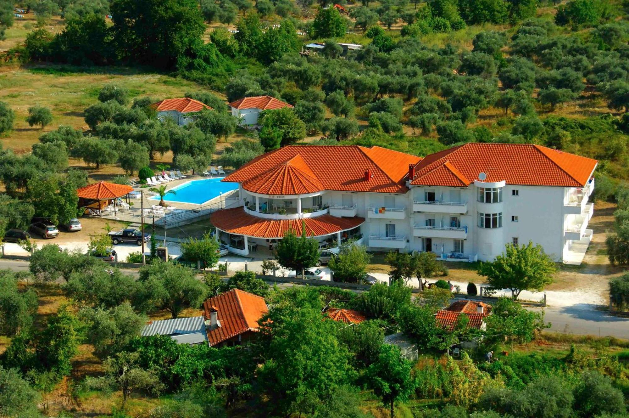Achillion Hotel Skala Potamia  Esterno foto