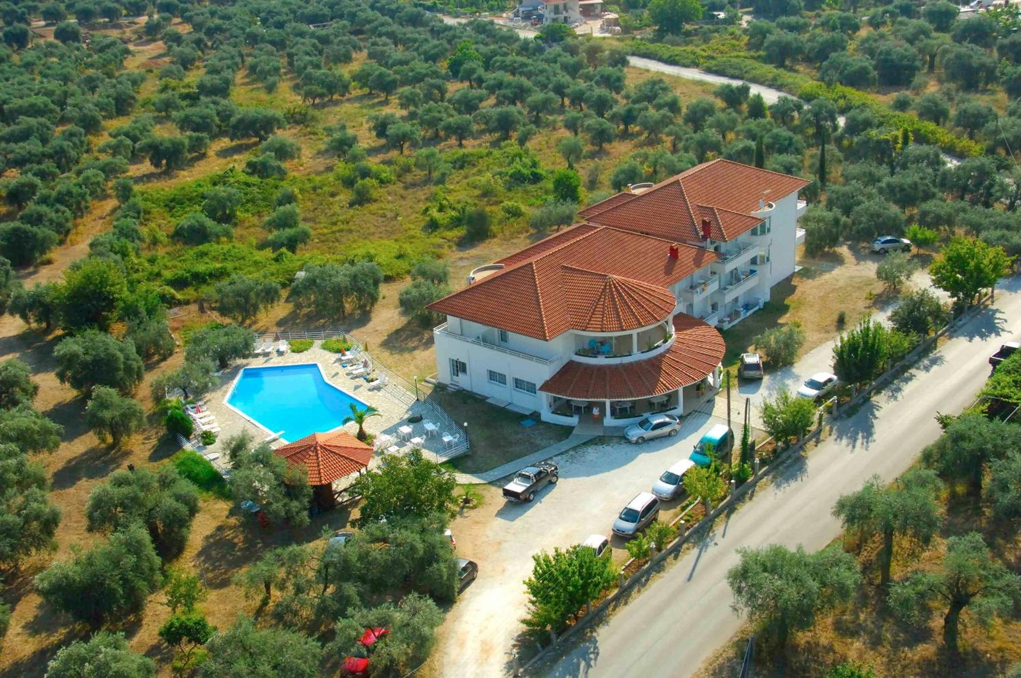 Achillion Hotel Skala Potamia  Esterno foto